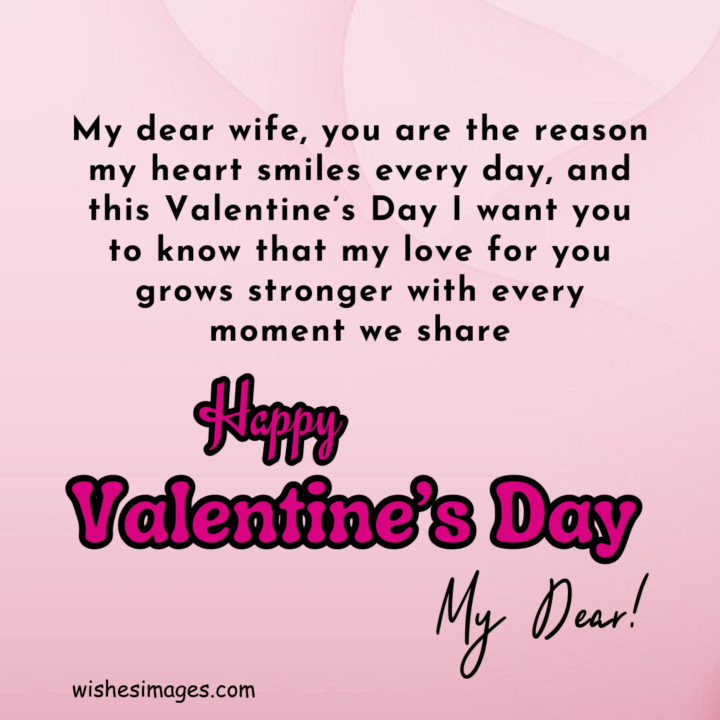 Long Romantic Valentine Messages for Wife