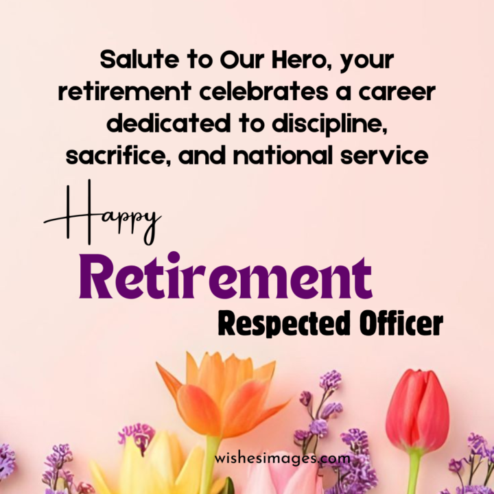 army retirement messages