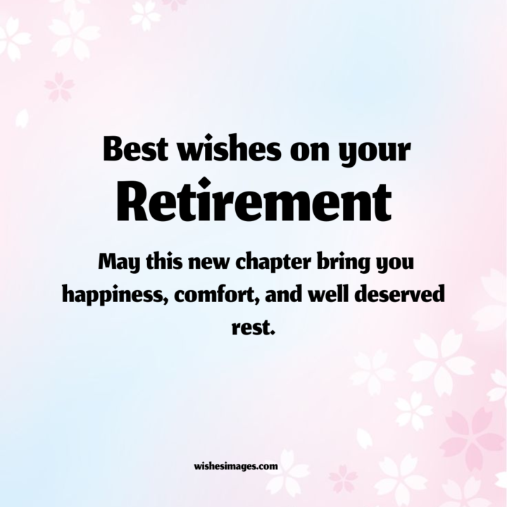 Retirement Wishes for Government Employees