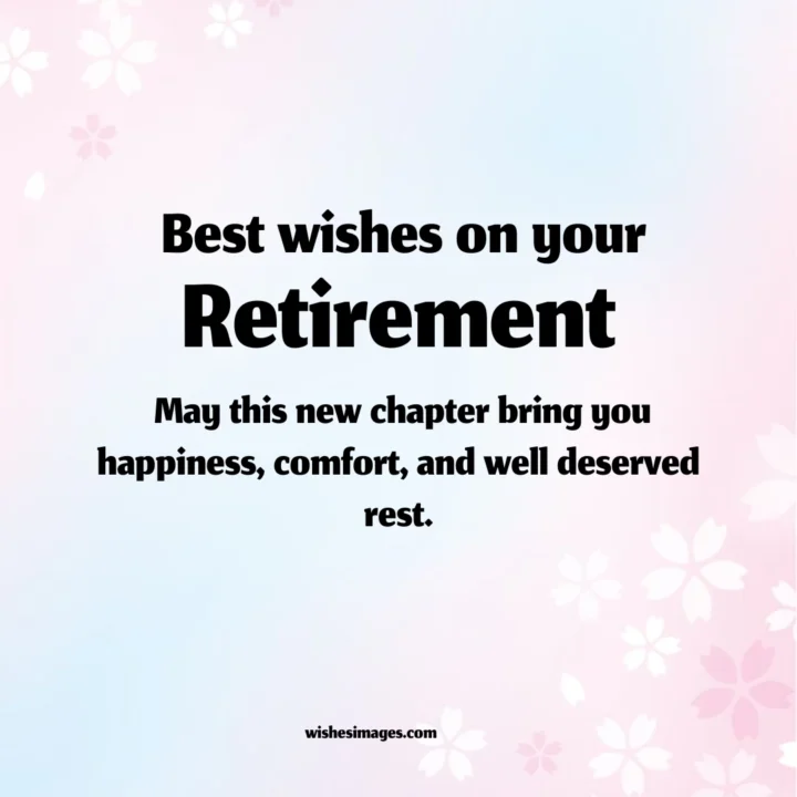 Retirement Wishes for Government Employees