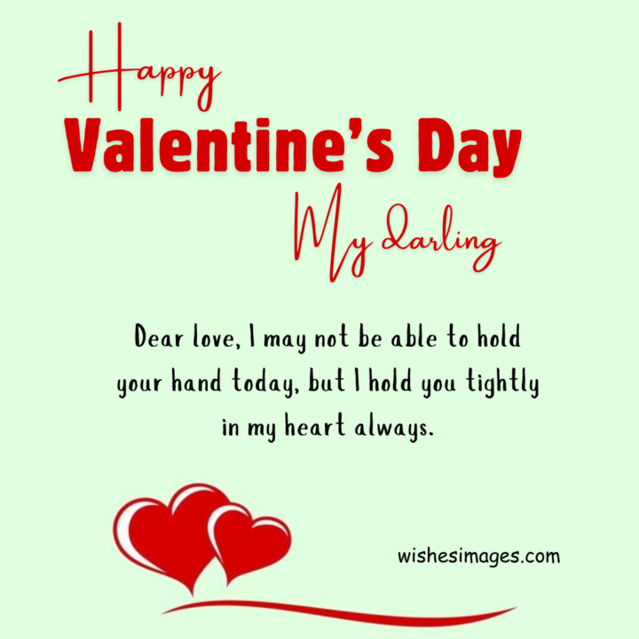 Long Distance Valentine’s Day Wishes