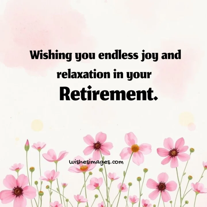 Simple Retirement Wishes for Government Employees
