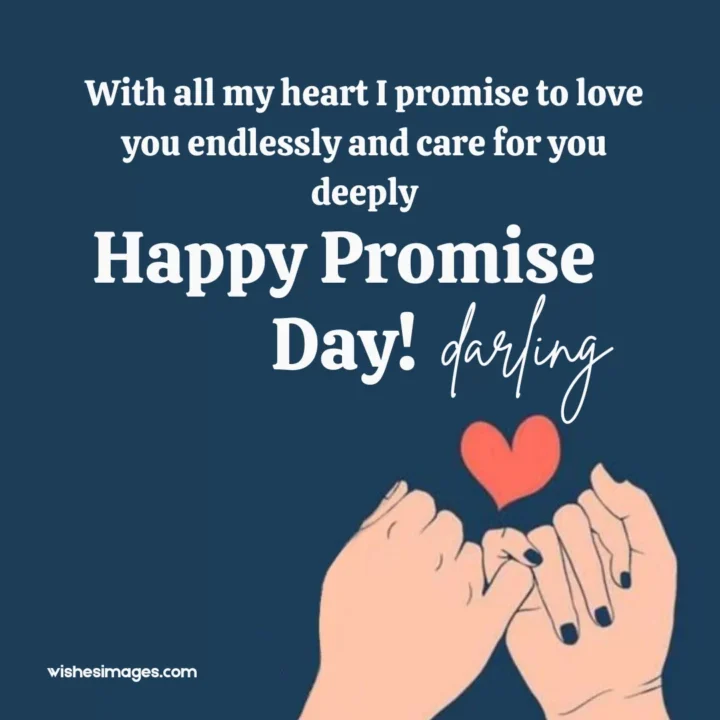 Cute Promise Day Wishes images