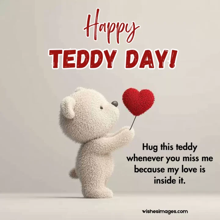 Heart touching Teddy Day images