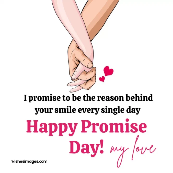 Cute Promise Day Wishes images for Girlfriend