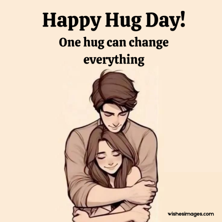 Romantic Hug Day Wishes for Boyfriend