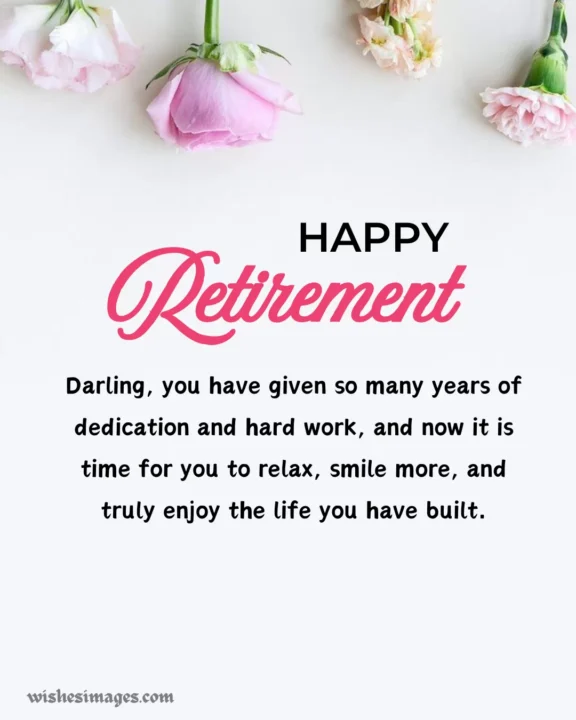 Retirement Wishes for Husband