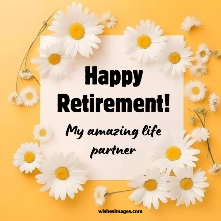 Retirement Wishes for Husband