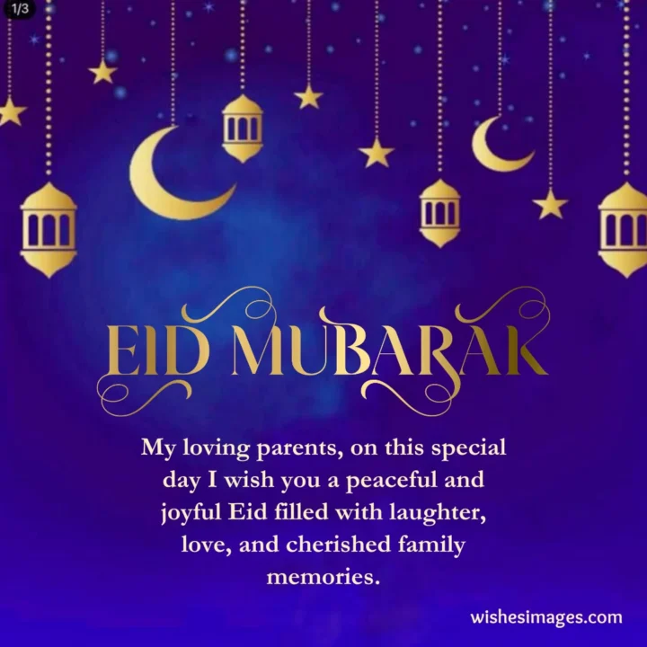 Eid Wishes for Parents