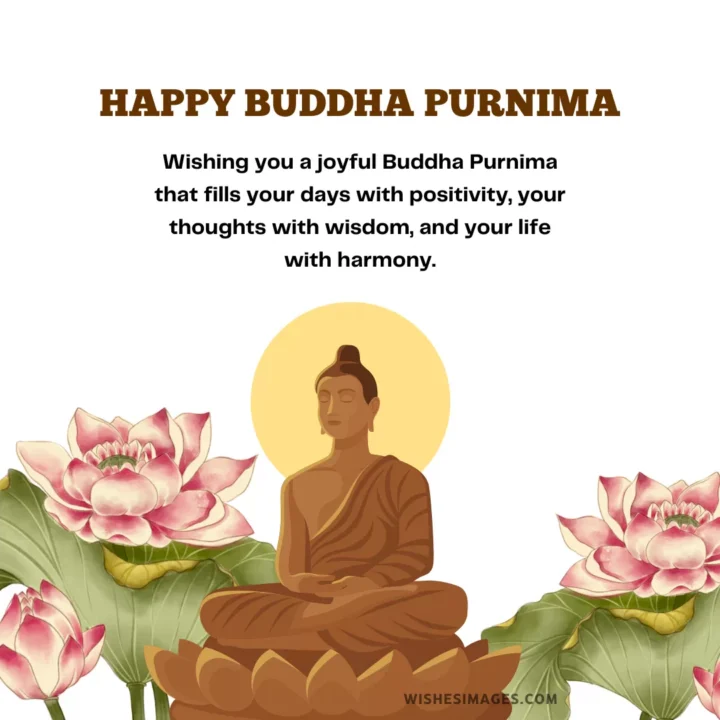 Buddha Purnima wishes with inspirational quotes and blessings