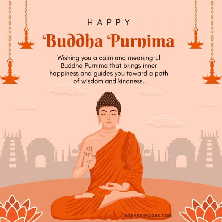 Buddha Purnima Wishes images for Friends