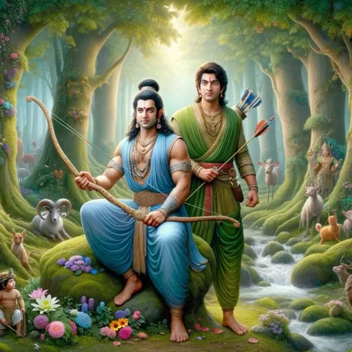 Lord Ram and Sita HD Profile Picture
