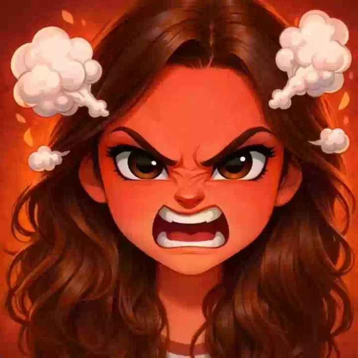 Angry Girl DP Images for Whatsapp profile