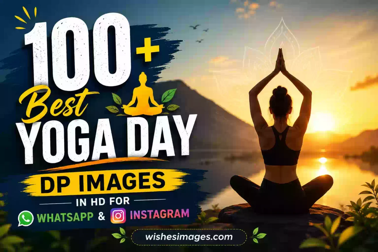 Beautiful Yoga Day DP Image for WhatsApp
