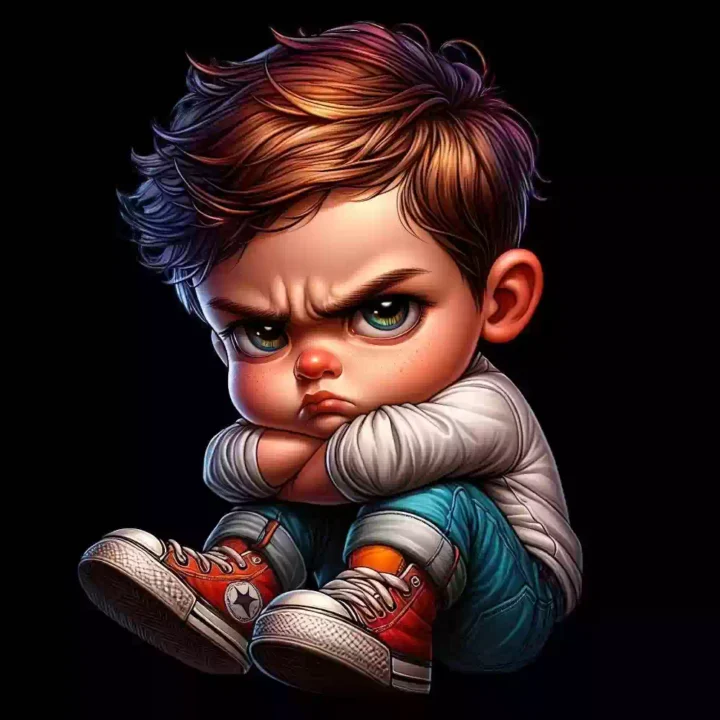 Angry Boy Attitude DP Images