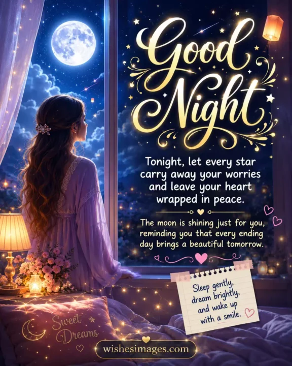 Cute good night Dp images