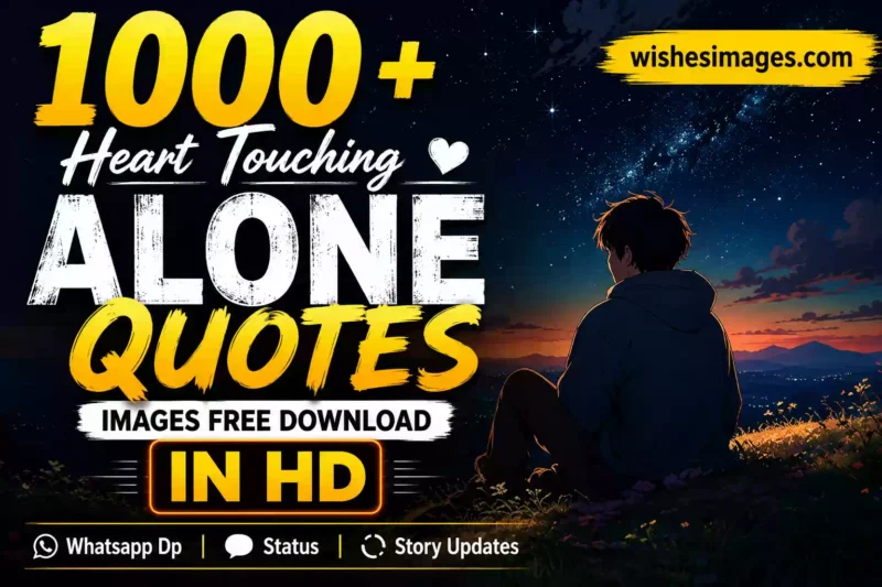 1000+ Heart Touching Alone Quotes Images Free Download in HD