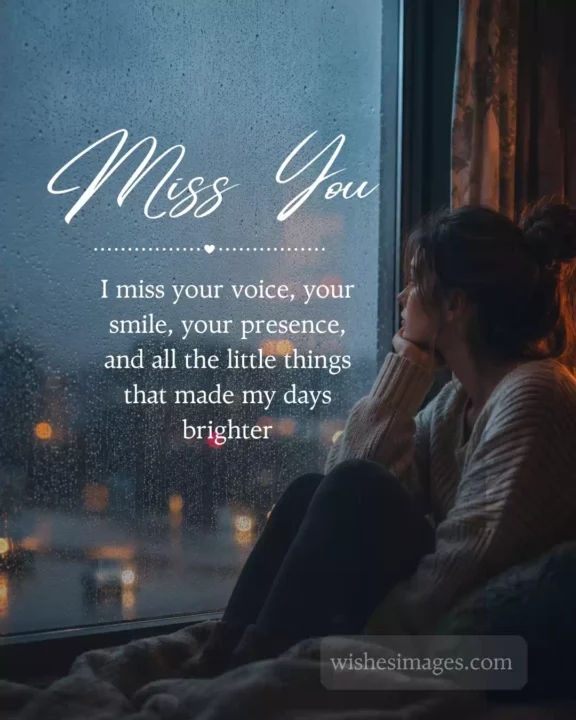 Emotional I Miss You Images with Quotes