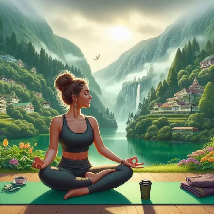 Beautiful Yoga Day DP Image for WhatsApp